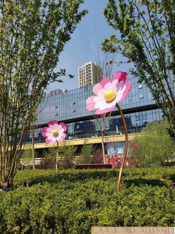 不锈钢花型雕塑,花朵雕塑5 不锈钢花型雕塑,花朵雕塑5