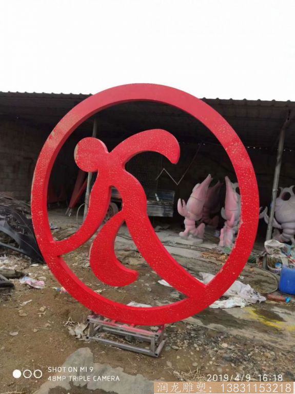 不锈钢剪影运动雕塑,剪影雕塑定制,剪影运动人雕塑3 不锈钢剪影运动雕塑,剪影雕塑定制,剪影运动人雕塑3